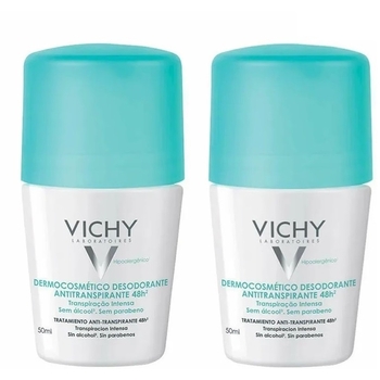 Traitement Anti-Transpirant 48H Roll-on ( 2 ks ) - 48hodinový kuličkový antiperspirant proti bílým a žlutým skvrnám